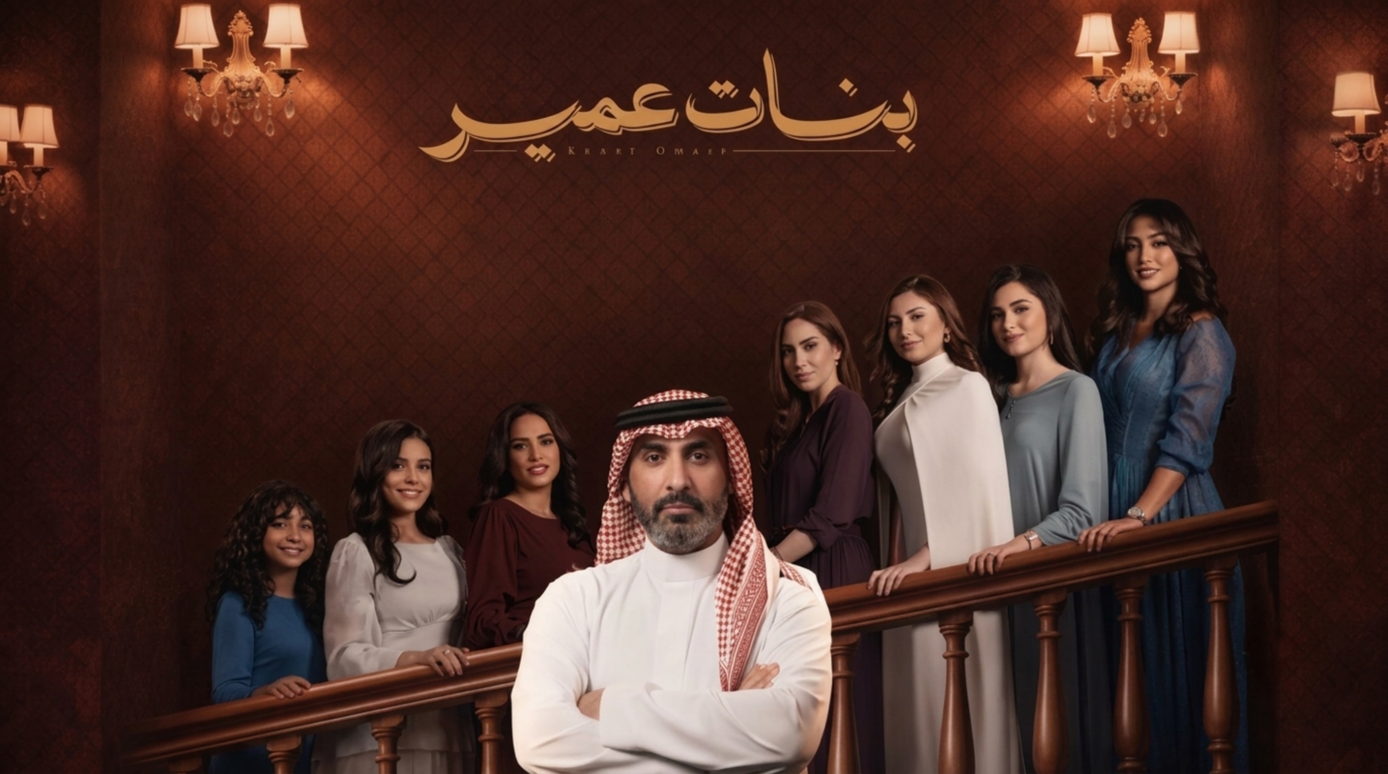 مسلسل بنات عمير الحلقة 1 الاولى